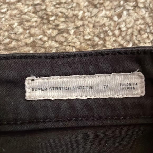 Pacsun black shorts, size 26. - Picture 2 of 4